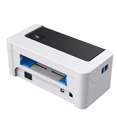 Thermal Label Printer - Blue Tooth/USB Port Express Shipping Label Printer for Waybill air Shipping Printing (USB + Bluetooth)