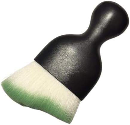 Car Interior Cleaning Brush - Auto Soft Dust Sweeping Tool for Auto Detailing,Car Accessories for Interior, Dashboard, Air Conditioner Vent, Leather Care, Perfect for Car,Home Office Use (Yellow)
