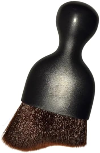 Car Interior Cleaning Brush - Auto Soft Dust Sweeping Tool for Auto Detailing,Car Accessories for Interior, Dashboard, Air Conditioner Vent, Leather Care, Perfect for Car,Home Office Use (Yellow)