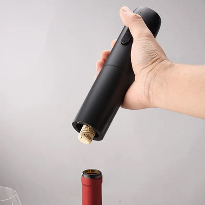 Electric Wine Opener Set - Rechargeable, Cordless Wine Bottle Opener with Foil Cutter - Upgraded Wine Accessories, Sacacorchos de Vinos Electrico - Perfect Wine Set Gift