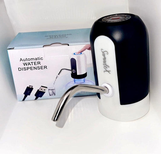 5 Gallon Water Dispenser Pump Rechargeable, Water Dispenser for 5 Gallon Bottle Bottom Loading, Portable USB Charging Automatic Drinking Mini Water Jug Dispenser