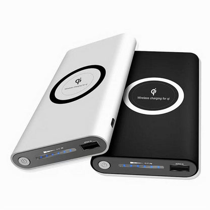 10000mAh Portable Wireless Charging Powerbank External Battery Phone Charger Power Bank-