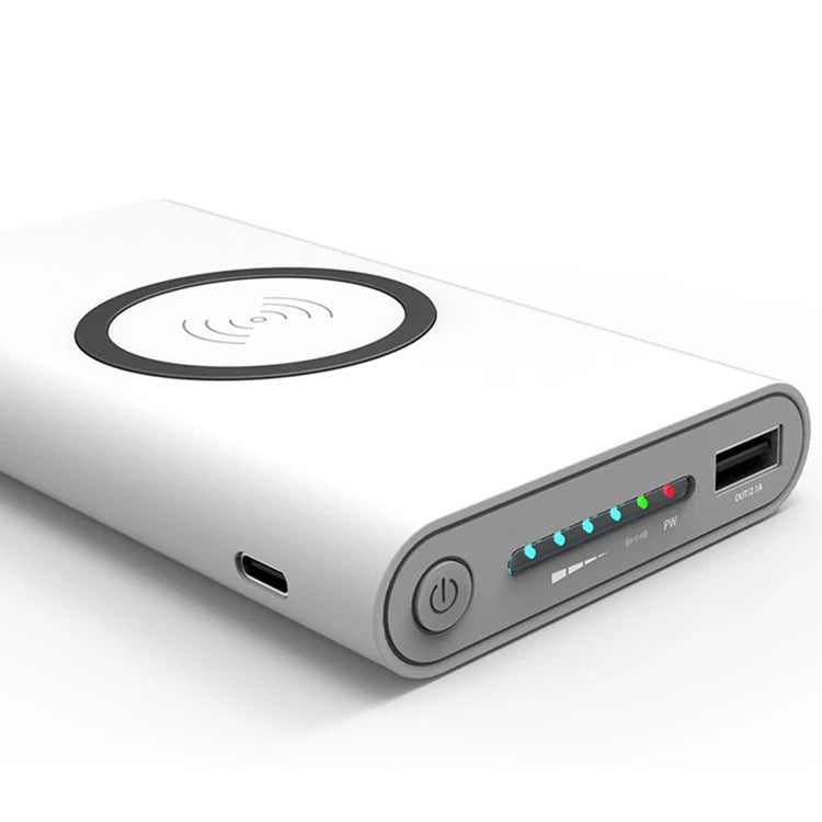 10000mAh Portable Wireless Charging Powerbank External Battery Phone Charger Power Bank-