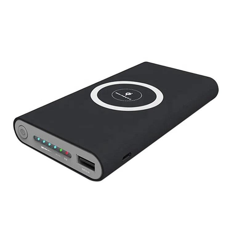 10000mAh Portable Wireless Charging Powerbank External Battery Phone Charger Power Bank-